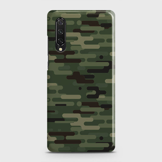 Honor 9X Pro Cover - Camo Series 2 - Light Green Design - Matte Finish - Snap On Hard Case with LifeTime Colors Guarantee