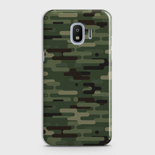 Samsung Galaxy Grand Prime Pro / J2 Pro 2018 Cover - Camo Series 2 - Light Green Design - Matte Finish - Snap On Hard Case with LifeTime Colors Guarantee