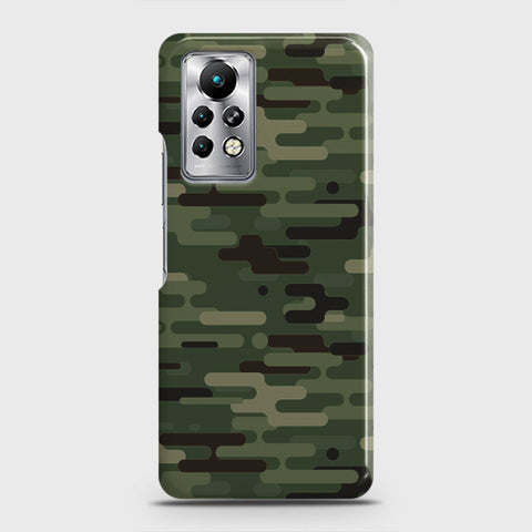 Infinix Note 11 Pro Cover - Camo Series 2 - Light Green Design - Matte Finish - Snap On Hard Case with LifeTime Colors Guarantee