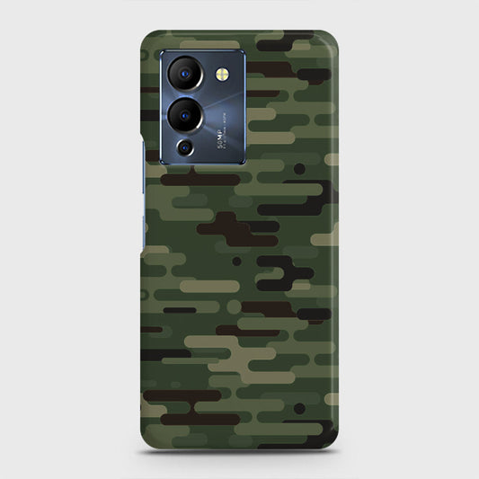 Infinix Note 12 G96 Cover - Camo Series 2 - Light Green Design - Matte Finish - Snap On Hard Case with LifeTime Colors Guarantee
