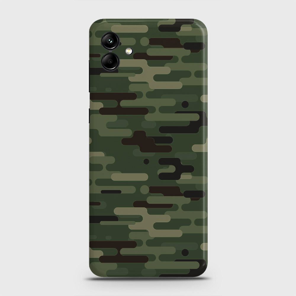 Samsung Galaxy A04 Cover - Camo Series 2 - Light Green Design - Matte Finish - Snap On Hard Case with LifeTime Colors Guarantee