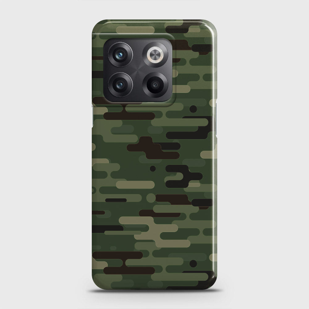 OnePlus Ace Pro Cover - Camo Series 2 - Light Green Design - Matte Finish - Snap On Hard Case with LifeTime Colors Guarantee