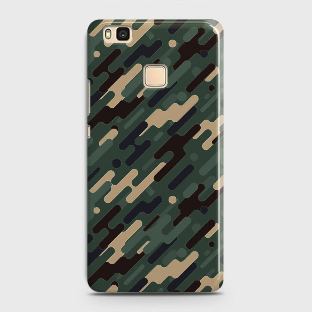 Huawei P9 Lite Cover - Camo Series 3 - Light Green Design - Matte Finish - Snap On Hard Case with LifeTime Colors Guarantee