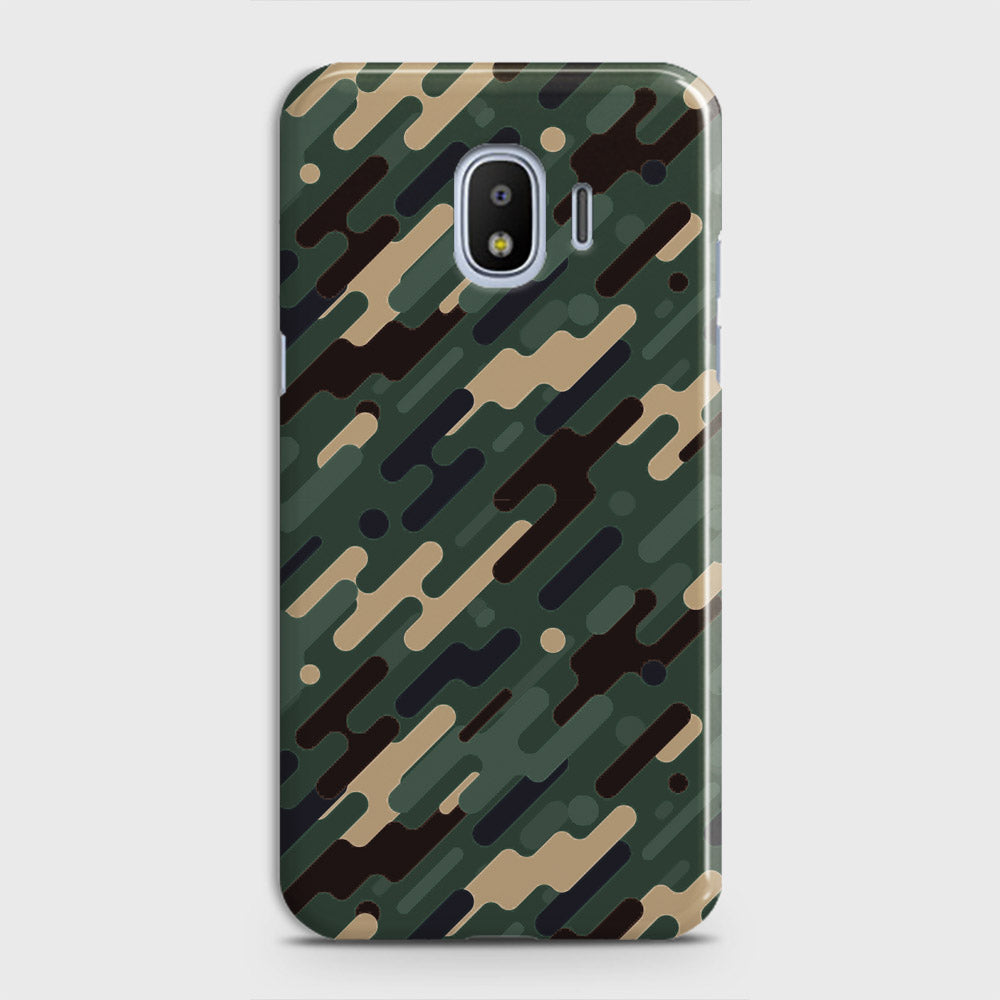Samsung Galaxy Grand Prime Pro / J2 Pro 2018 Cover - Camo Series 3 - Light Green Design - Matte Finish - Snap On Hard Case with LifeTime Colors Guarantee