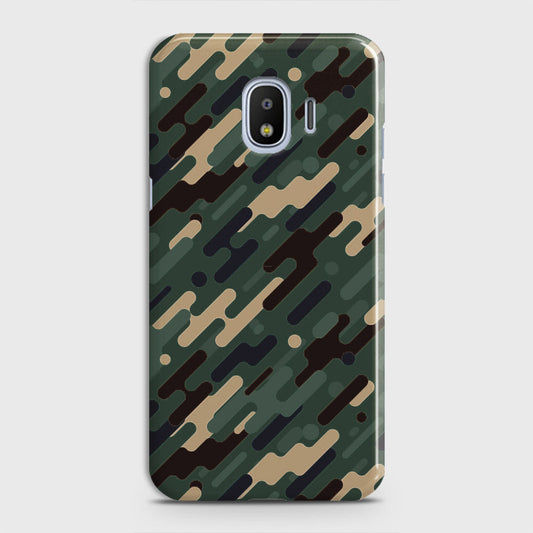 Samsung Galaxy Grand Prime Pro / J2 Pro 2018 Cover - Camo Series 3 - Light Green Design - Matte Finish - Snap On Hard Case with LifeTime Colors Guarantee