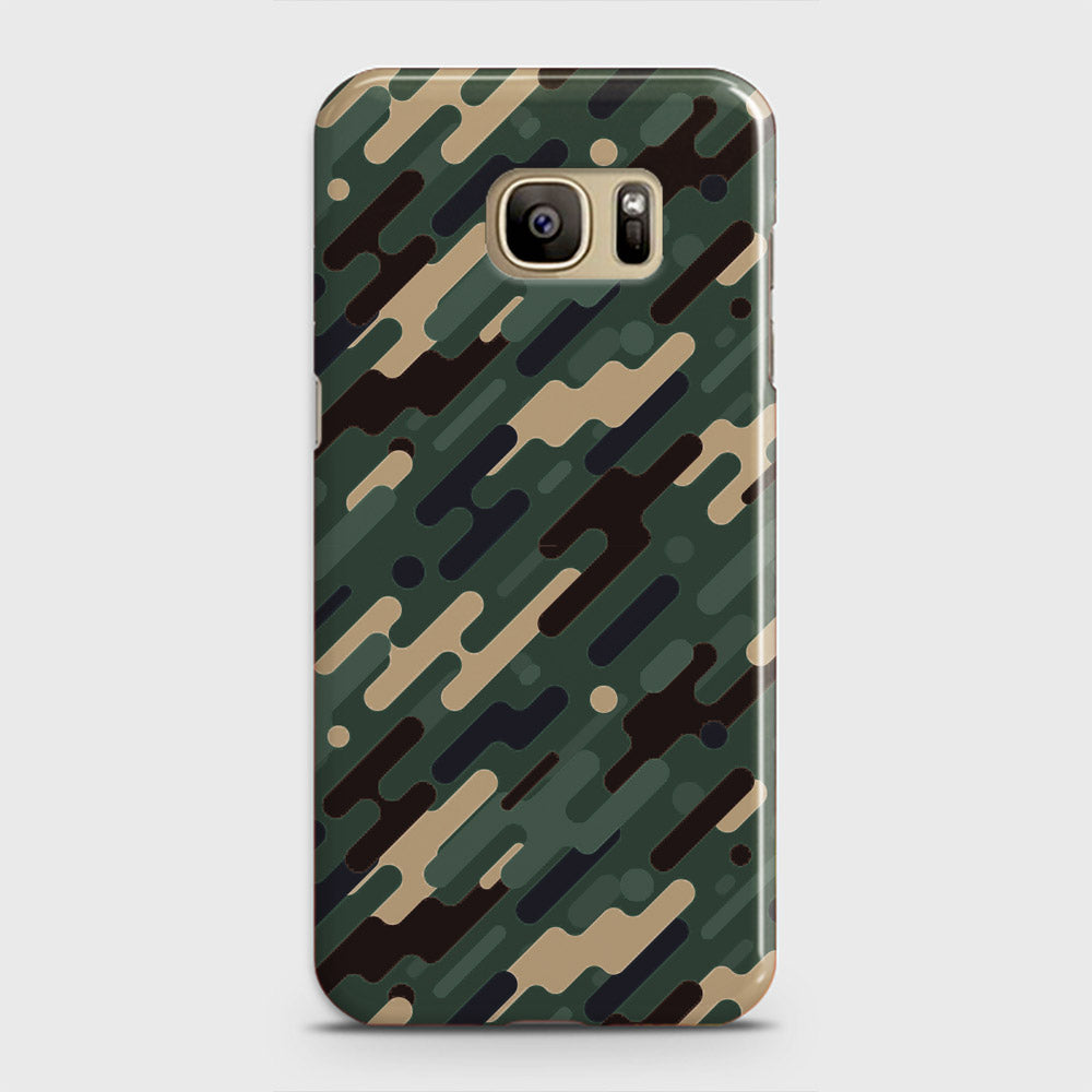 Samsung Galaxy Note 7 Cover - Camo Series 3 - Light Green Design - Matte Finish - Snap On Hard Case with LifeTime Colors Guarantee