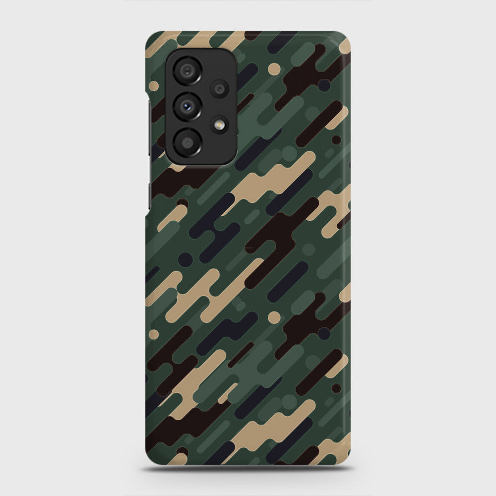 Samsung Galaxy A23 Cover - Camo Series 3 - Light Green Design - Matte Finish - Snap On Hard Case with LifeTime Colors Guarantee
