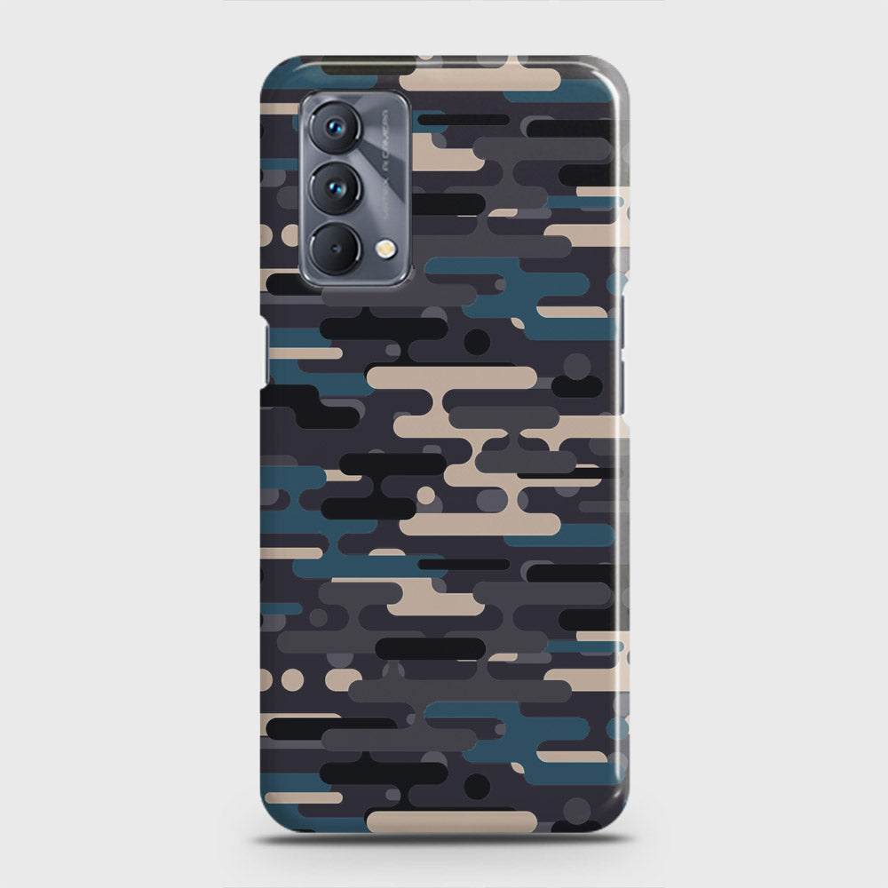 Realme GT Master Cover - Camo Series 2 - Green & Grey Design - Matte Finish - Snap On Hard Case with LifeTime Colors Guarantee