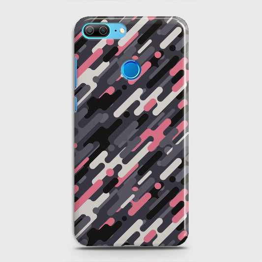 Huawei Honor 10 Cover - Camo Series 3 - Pink & Grey Design - Matte Finish - Snap On Hard Case with LifeTime Colors Guarantee