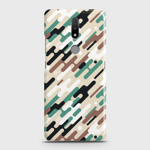 Nokia 2.4 Cover - Camo Series 3 - Black & Brown Design - Matte Finish - Snap On Hard Case with LifeTime Colors Guarantee