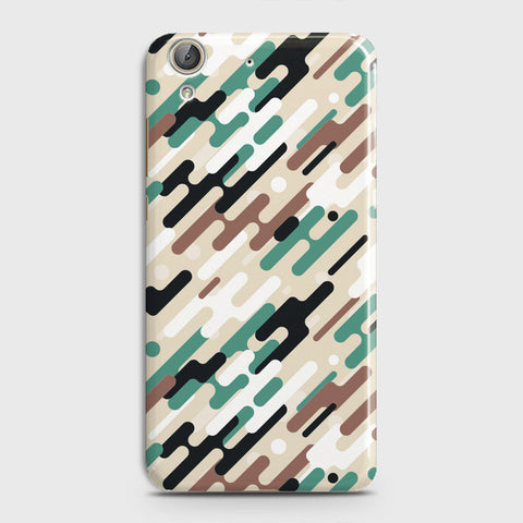Huawei Y6 II Cover - Camo Series 3 - Black & Brown Design - Matte Finish - Snap On Hard Case with LifeTime Colors Guarantee