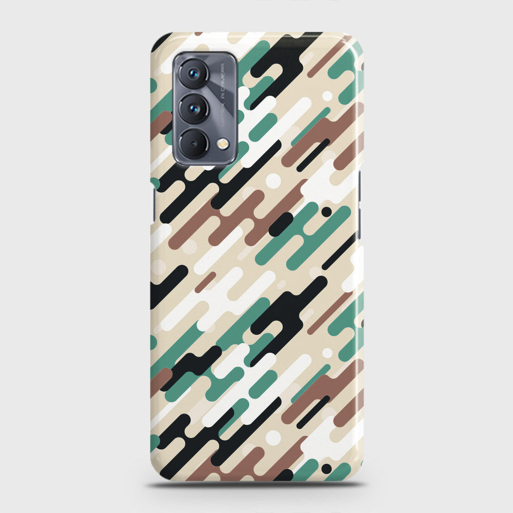 Realme GT Master Cover - Camo Series 3 - Black & Brown Design - Matte Finish - Snap On Hard Case with LifeTime Colors Guarantee
