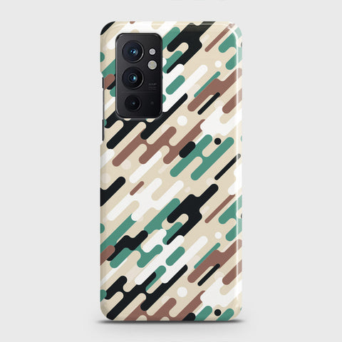 OnePlus 9RT 5G Cover - Camo Series 3 - Black & Brown Design - Matte Finish - Snap On Hard Case with LifeTime Colors Guarantee