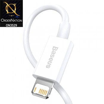 Baseus Superior Fast Charging iPhone Cable 2m 2.4A - White
