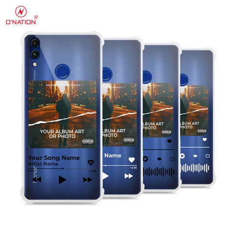 Huawei Honor 8C Cover - Personalised Album Art Series - 4 Designs - Clear Phone Case - Soft Silicon Borders