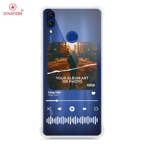Huawei Honor 8C Cover - Personalised Album Art Series - 4 Designs - Clear Phone Case - Soft Silicon Borders