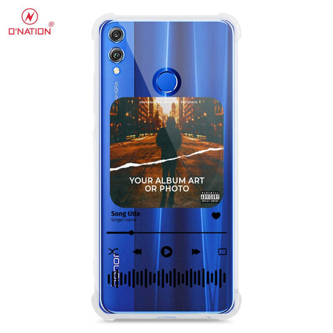 Huawei Honor 8X Cover - Personalised Album Art Series - 4 Designs - Clear Phone Case - Soft Silicon Borders