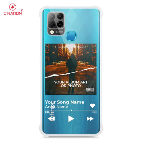 Infinix Hot 10s Cover - Personalised Album Art Series - 4 Designs - Clear Phone Case - Soft Silicon Borders