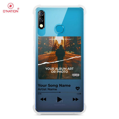 Infinix Hot 8 Lite Cover - Personalised Album Art Series - 4 Designs - Clear Phone Case - Soft Silicon Borders