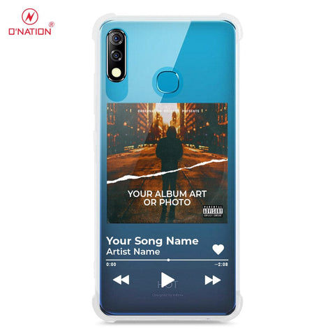 Infinix Hot 8 Lite Cover - Personalised Album Art Series - 4 Designs - Clear Phone Case - Soft Silicon Borders