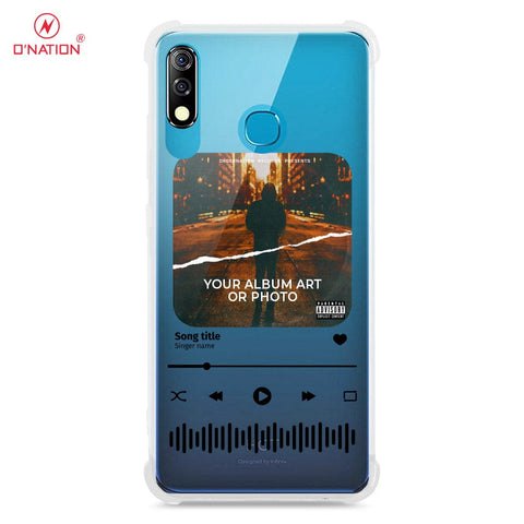 Infinix Hot 8 Lite Cover - Personalised Album Art Series - 4 Designs - Clear Phone Case - Soft Silicon Borders