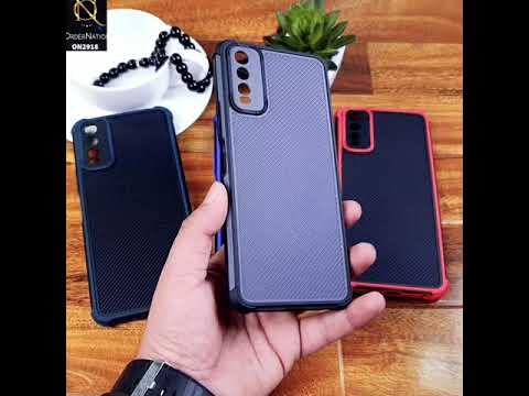 Oppo Find X3 Lite Cover - Blue - 3D Soft Linning Camera Protection Case
