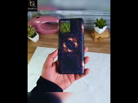 vivo Y93 Cover - Matte Finish - Embrace Dark Galaxy  Trendy Printed Hard Case with Life Time Colors Guarantee