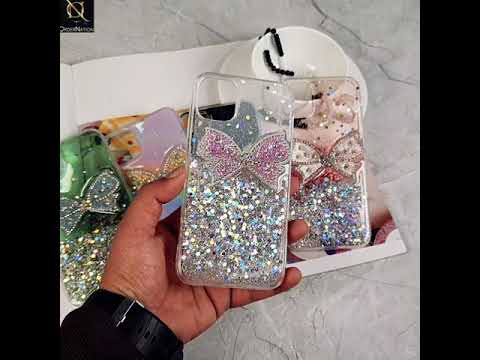 iPhone XS / X - Green - New Trendy Rhinestone Butterfly Brouge Soft Case