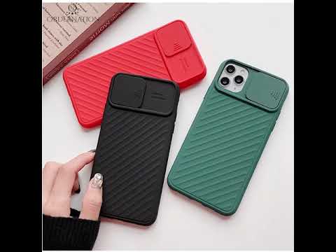 Anti-drop Lens Protection Slide Camera Protective Back Case iPhone XS / X - Black