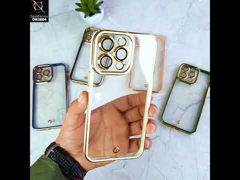 Oppo F21 Pro 4G Cover - White - New Electroplated Side Borders Camera And Lense Protection Case