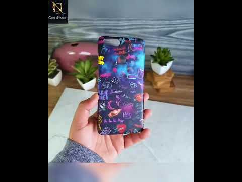 Realme 3 Cover - Black Modern Classic Marble Printed Hard Case with Life Time Colors Guarantee