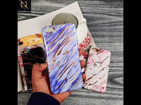 Luxury HQ Rose Chrome Plating Marble Soft Case For iPhone 7Plus