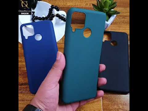 Realme C12 Cover - Green - New Silicone Ultra Thin Soft Tpu Jelly Case