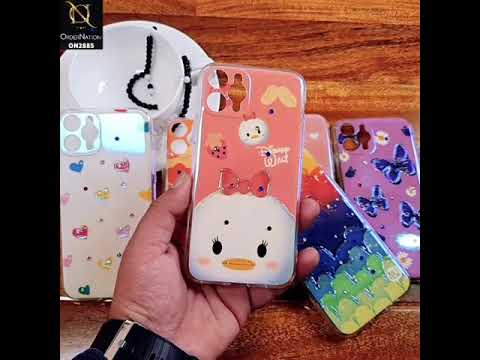 iPhone 12 Mini Cover - Design 6 - Colorful Happy Life Series Soft Case