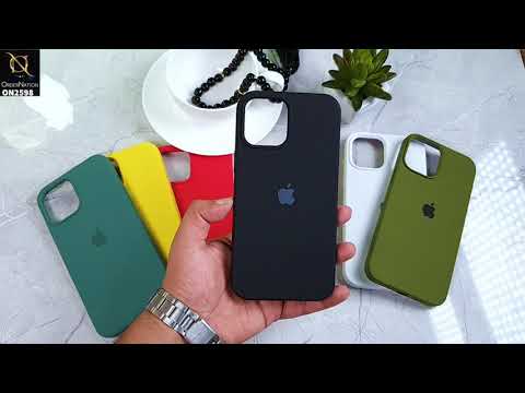 iPhone 12 Cover - Pine Green - HQ Silica Gel Shockproof Matte Soft Silicone Case