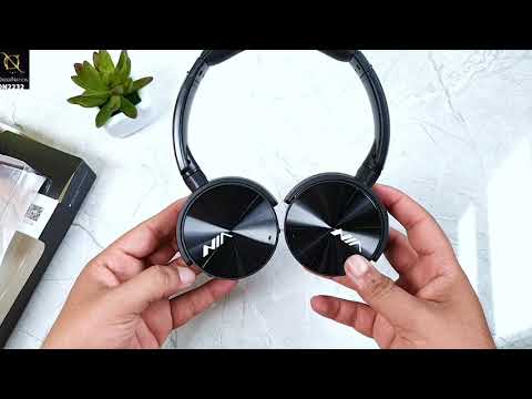 NIA-Q6 Wireless Headphones  - Black