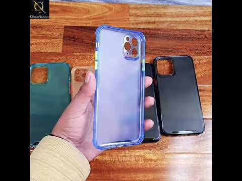 Samsung Galaxy A01 Cover - Sky Blue - Candy Assorted Color Soft Semi-Transparent Case