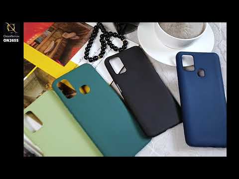 Oppo A5 2020 Cover - Midnight Blue - New Fashion Style Candy Colour Soft Case
