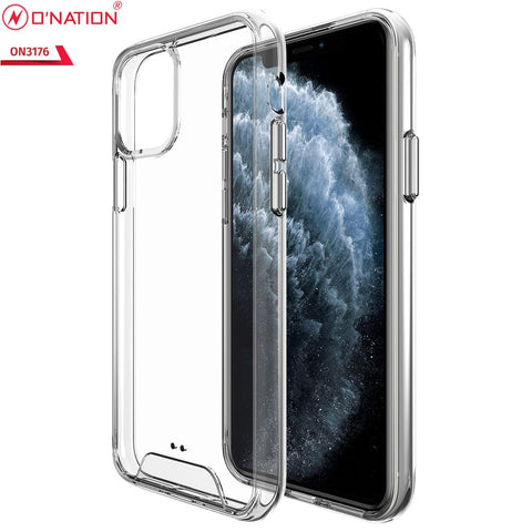 iPhone 11 Pro Cover - ONation Essential Series - Premium Quality No Yellowing Drop Tested Tpu+Pc Clear Soft Edges
