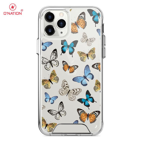 iPhone 11 Pro Max Cover - O'Nation Butterfly Dreams Series - 9 Designs - Clear Phone Case - Soft Silicon Borders