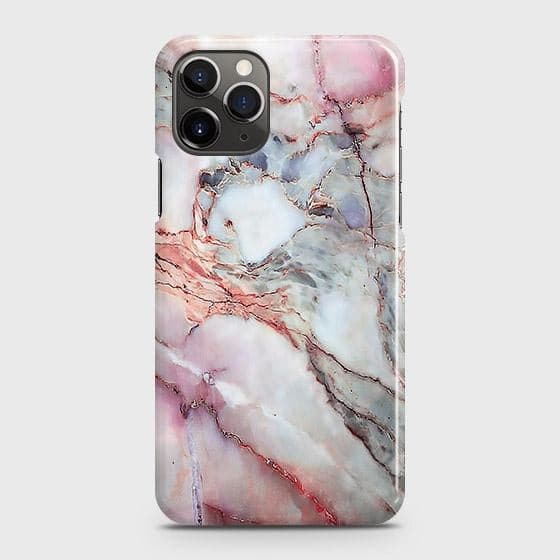 iPhone 11 Pro Cover - Violet Sky Marble Trendy Printed Hard Case with Life Time Colors Guarantee