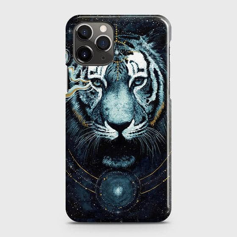 iPhone 11 Pro Max Cover - Vintage Galaxy Tiger Printed Hard Case with Life Time Colors GuaranteeB(36) B (28) 1