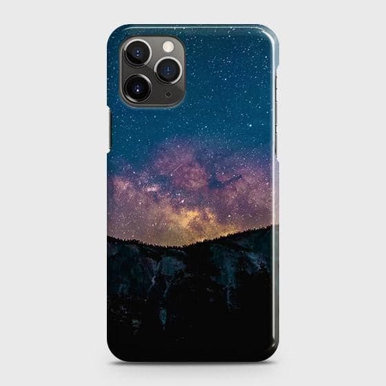 iPhone 11 Pro Max Cover - Matte Finish - Embrace Dark Galaxy  Trendy Printed Hard Case with Life Time Colors Guarantee