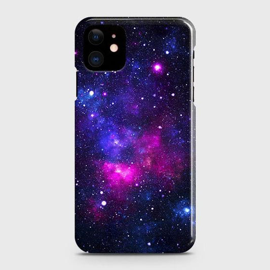 iPhone 12 Cover - Dark Galaxy Stars Modern Printed Hard Case with Life Time Colors Guarantee
