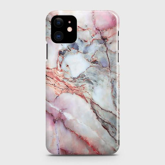 iPhone 12 Cover - Violet Sky Marble Trendy Printed Hard Case with Life Time Colors Guarantee