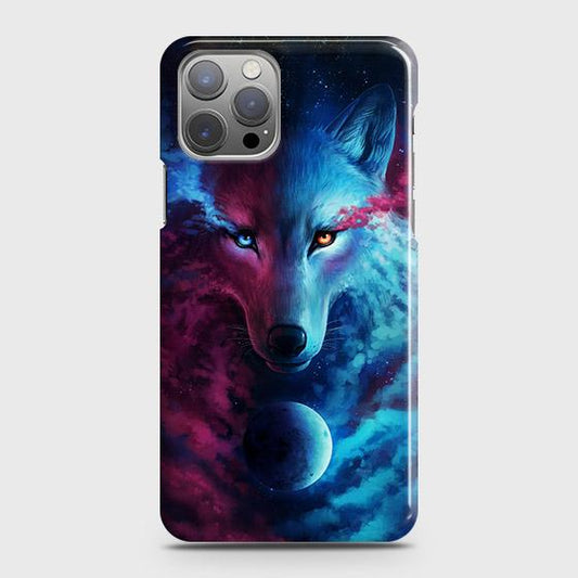 iPhone 12 Pro Cover - Infinity Wolf Trendy Printed Hard Case with Life Time Colors Guarantee