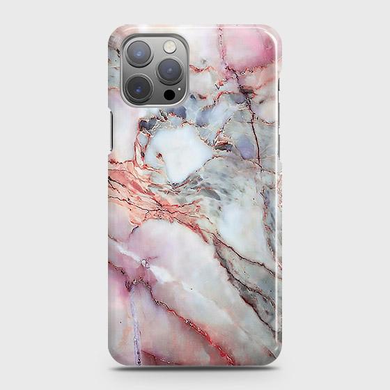 iPhone 12 Pro Cover - Violet Sky Marble Trendy Printed Hard Case with Life Time Colors Guarantee