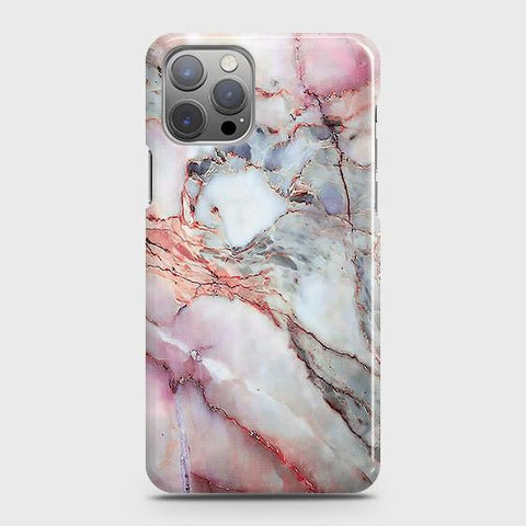 iPhone 12 Pro Cover - Violet Sky Marble Trendy Printed Hard Case with Life Time Colors Guarantee