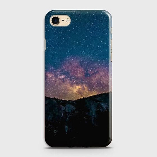 iPhone SE 2020 Cover - Matte Finish - Embrace Dark Galaxy  Trendy Printed Hard Case with Life Time Colors Guarantee