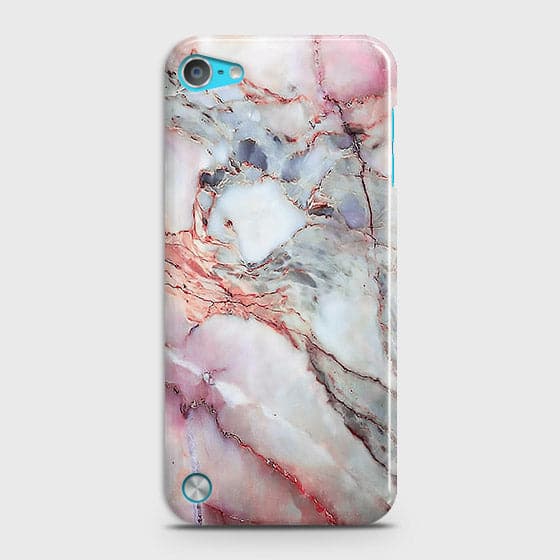 iPod Touch 5 Cover - Violet Sky Marble Trendy Printed Hard Case with Life Time Colors Guarantee